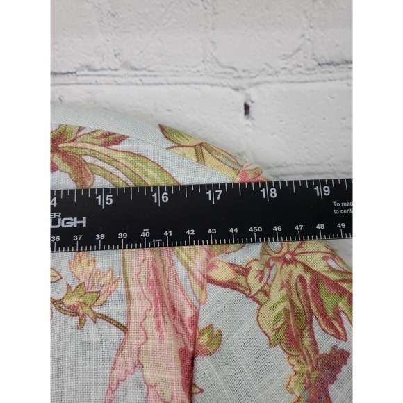 Vtg Painted Pony Tapestry Jacket Floral Lg Cropped Spring Belize Riviera/Spring - Picture 7 of 16